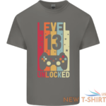 13th birthday 13 year old level up gamming kids t shirt childrens 5.png
