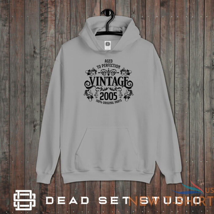18th birthday gift for him her vintage 2005 unisex hoodie born in 2005 gifts 9.jpg