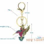 1pc rhinestone cute hummingbird keychain animal pendant keyring couple gift jewe 3.jpg