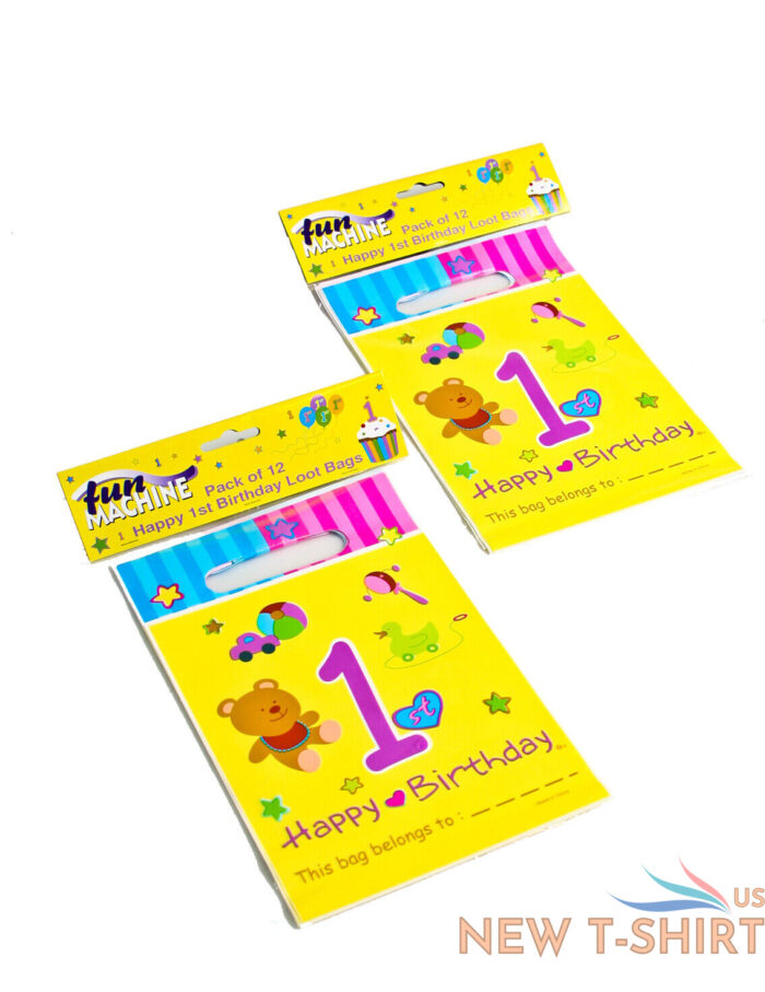 1st birthday loot bags pack of 12 party gift loot kid birthday 0.jpg