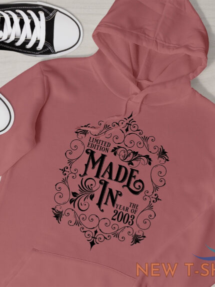 20th birthday gift for her him made in 2003 20th happy birthday hoodie gifts 0.jpg