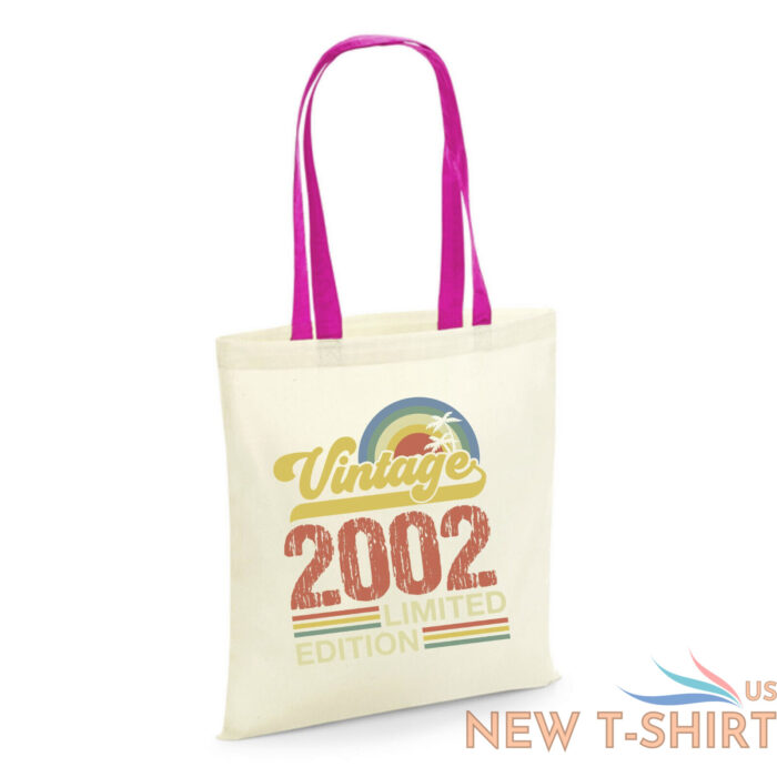 21st birthday gifts tote shopping bag womens 21 years old vintage 2002 limited 0.jpg