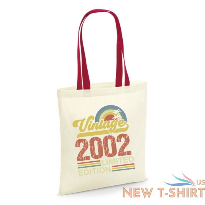 21st birthday gifts tote shopping bag womens 21 years old vintage 2002 limited 5.jpg