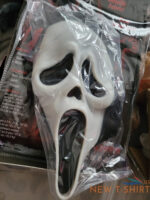 25th anniversary ghostface scream costume 1996 metallic robe mask and gloves 3.jpg