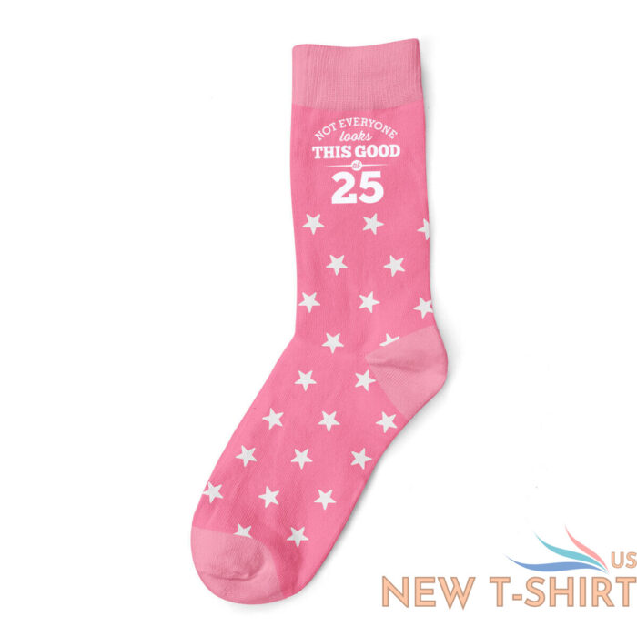 25th birthday gift socks present gift idea her women 25 year old size 4 7 9.jpg