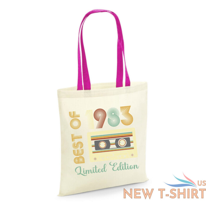 40th birthday gifts tote shopping bag womens 40 years old year best of 1983 0.jpg