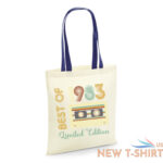 40th birthday gifts tote shopping bag womens 40 years old year best of 1983 4.jpg