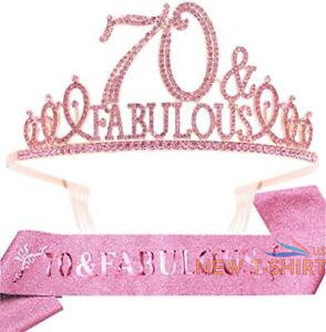 70th birthday gifts for women70th birthday tiara and sash pink 70th birthday 0.jpg
