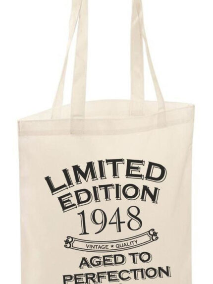 75th birthday gifts present year 1948 shopping shopper keepsake womens tote bag 0.jpg