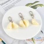 garlic pendant keyring backpack gifts for couple girl handbag wallet keychain 0.jpg