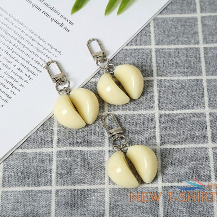 garlic pendant keyring backpack gifts for couple girl handbag wallet keychain 4.jpg