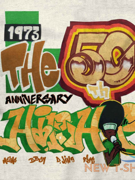 graffiti 50th anniversary of hip hop graphic t shirt men or women 1.jpg