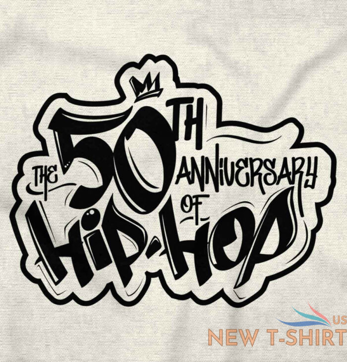 graffiti 50th anniversary of hip hop graphic t shirt men or women 3.jpg