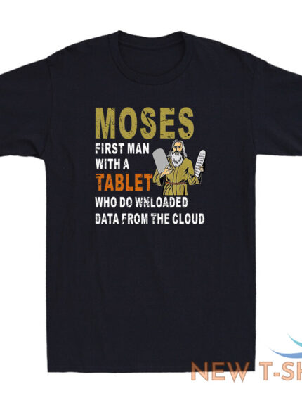 jewish passover moses tablet data cloud computing funny quote retro mens t shirt 0.jpg