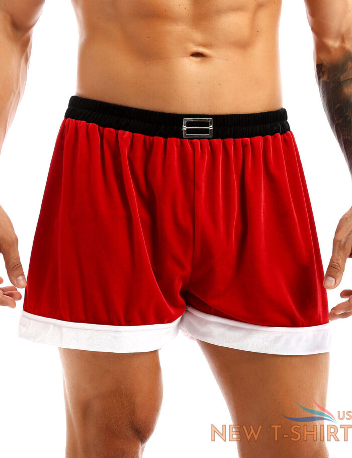 mens christmas velvet boxer briefs holiday underwear cosplay santa claus costume 0.jpg