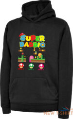 personalised fathers day super daddio mario hoodie kids names custom hood top 2.jpg