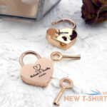 personalized engraved love heart padlock travel bridge custom locks couples gift 0.jpg
