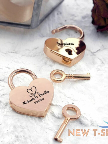 personalized engraved love heart padlock travel bridge custom locks couples gift 0.jpg
