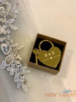 personalized engraved love heart padlock travel bridge custom locks couples gift 6.jpg
