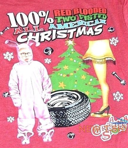 100 red blooded two fisted all american christmas a christmas story t shirt 1.jpg
