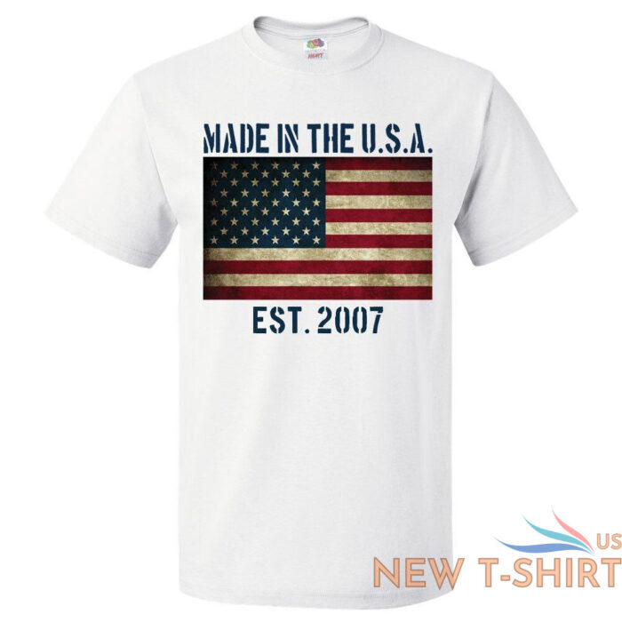 16th birthday gift for 16 year old made in usa 2007 shirt 0.jpg