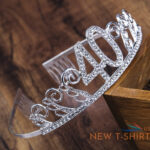 18th 20th 40th birthday crown happy birthday tiara lady crown headband with comb 6.jpg