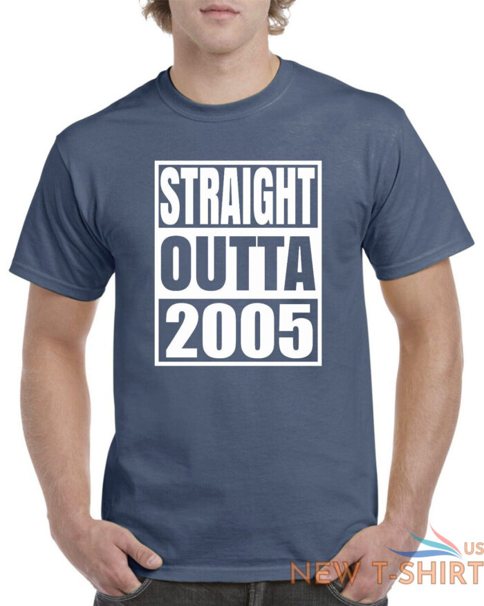 18th birthday mens 18 t shirt tee shirt gifts present funny straight outta 2005 4.jpg