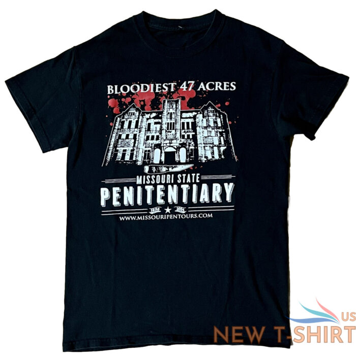 2004 missouri state penitentiary prison ghost tour graphic t shirt small black 0.jpg