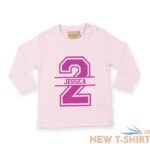 2nd birthday personalised kids long sleeve t shirt birthday 2 childs age 2 year 6.jpg