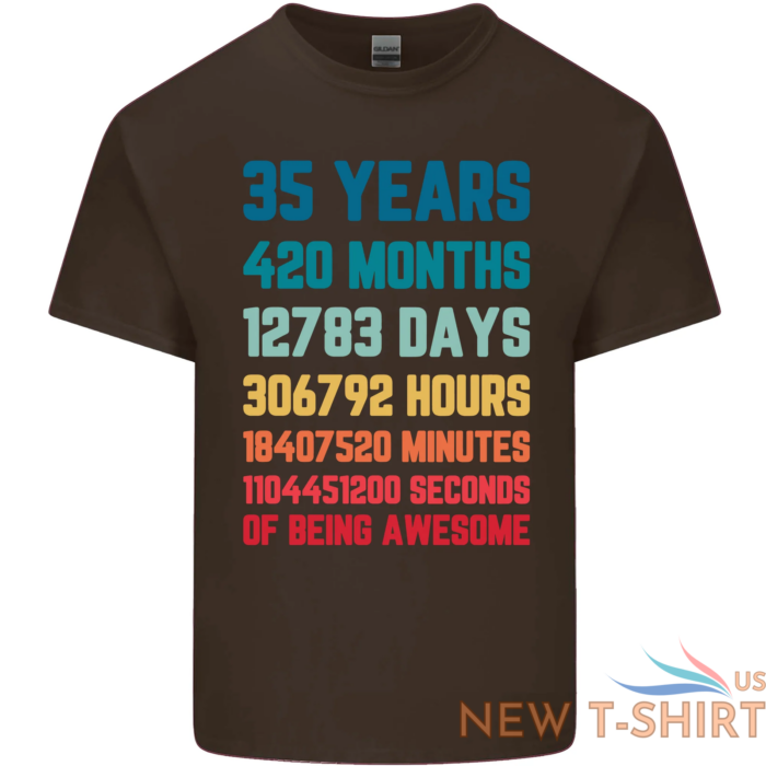 35th birthday 35 year old mens cotton t shirt tee top 8.png