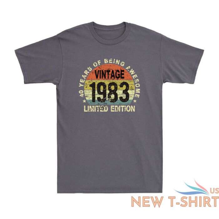 40 year old gifts vintage 1983 limited edition 40th birthday retro mens t shirt 3.jpg