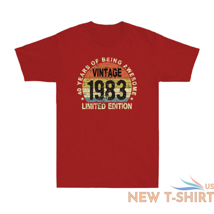 40 year old gifts vintage 1983 limited edition 40th birthday retro mens t shirt 5.jpg