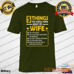 5 things you should know about my wife funny mommy t shirt tee gift 7.jpg