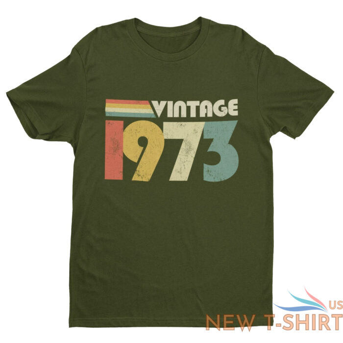50th birthday in 2023 t shirt vintage 1973 gift idea fiftieth present up to 6xl 7.jpg