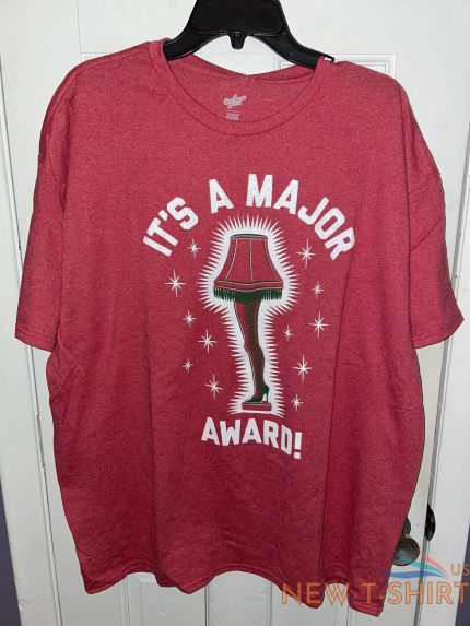 a christmas story it s a major award 2x large t shirt red 0.jpg