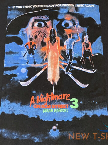 a nightmare on elm street 3 licensed horror t shirt large nv pre owned 0.jpg