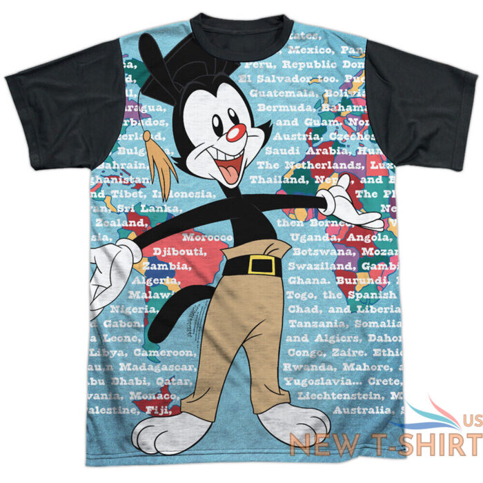 animaniacs yakko world adult halloween costume t shirt black back s 3xl 0.jpg