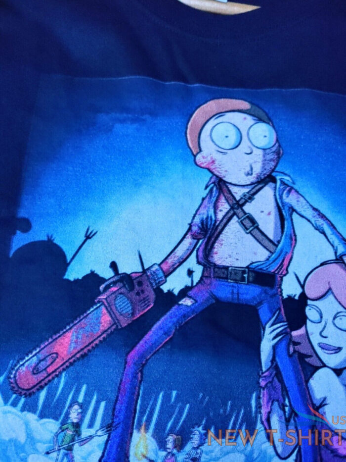 army of darkness parody rick and morty army of meeseeks halloween t shirt l 3.jpg