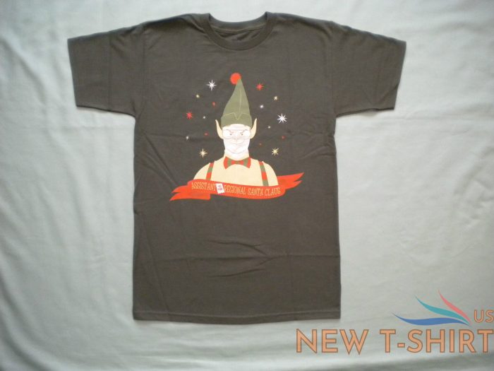 assistant regional santa claus the office rainn wilson christmas teefury t shirt 1.jpg