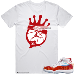 b c t shirt inspired by air jordan 11 cherry red varsity 4.png