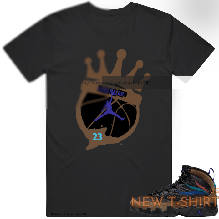 b c t shirt inspired by air jordan 9 olive concord 0.png