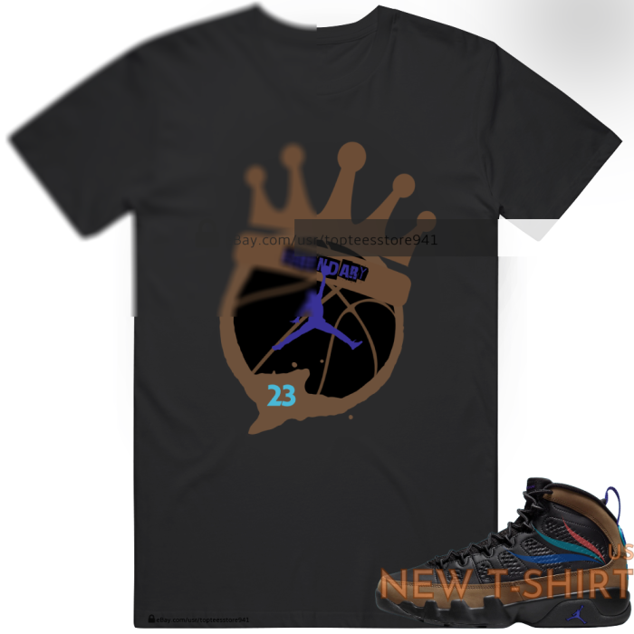 b c t shirt inspired by air jordan 9 olive concord 5.png