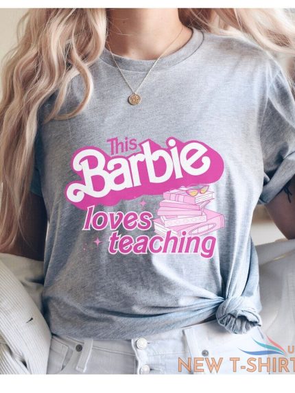 barbie teacher shirt barbie summer shirt barbie 2023 shirt retro barbie tee 1.jpg