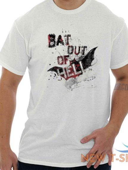 bat out of hell halloween trick or treat gift adult short sleeve crewneck tee 0.jpg
