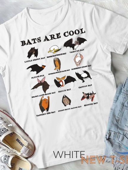 bats are cool lovely bats kinds tee christmas school t shirt unisex t shirt 1.jpg