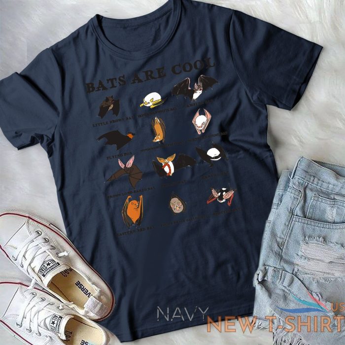 bats are cool lovely bats kinds tee christmas school t shirt unisex t shirt 6.jpg