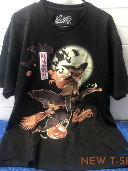 bawidamann 2008 sexy witch halloween pin up tshirt black x large 1.jpg