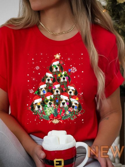 beagle dog gifts xmas christmas mens womens kids tshirt tee t shirt 0.jpg