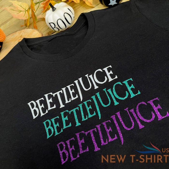 beetlejuice t shirt glitter print halloween t shirt ladies graphic tee 1.jpg