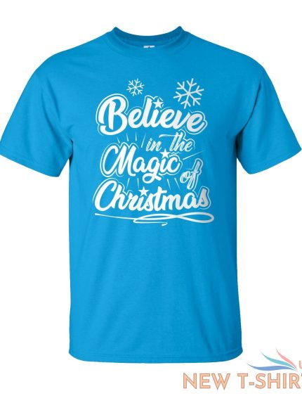 believe in the magic of christmas happy santa unisex tee tshirt 0.jpg